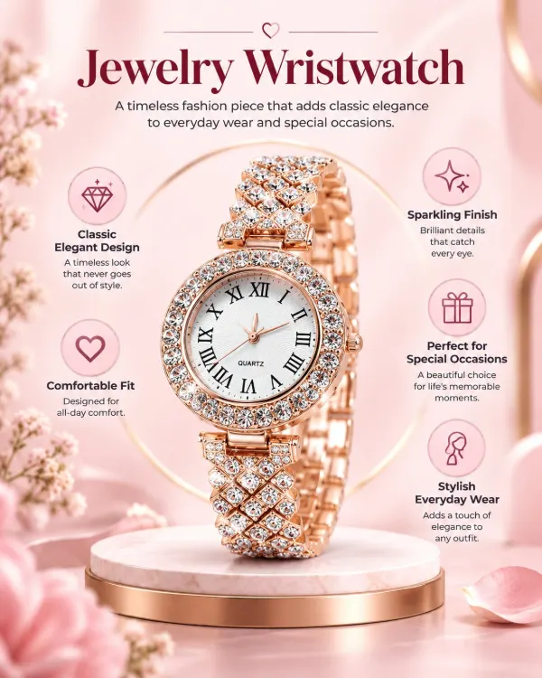 Jewelry wristwatch