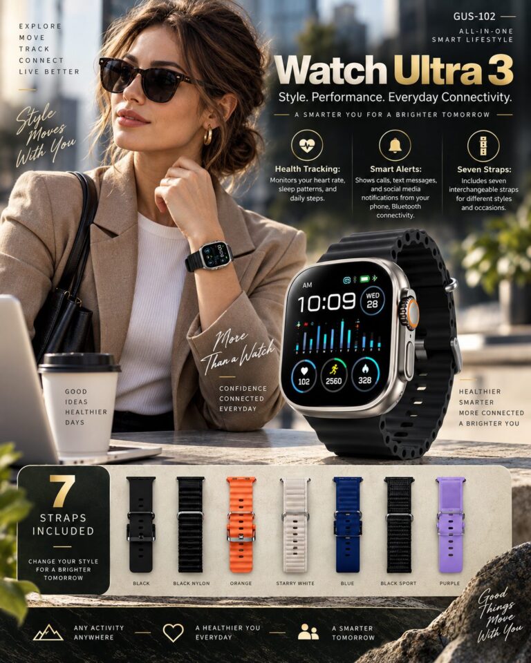 Watch Ultra 3 style, performance and everyday connectivity