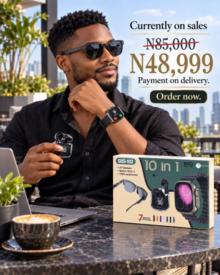 Smartwatch 10 in 1 now ₦48,999, order now, payment on delivery